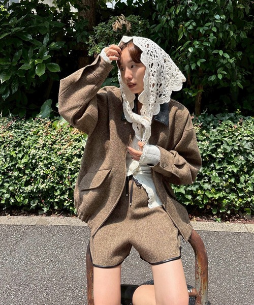 UND TWEED BOXER SHORTS