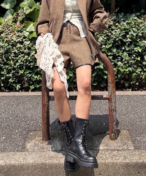 UND TWEED BOXER SHORTS（その他パンツ）｜Ameri（アメリ）の