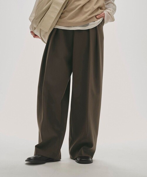 Todayful パンツ TODAYFUL/トゥデイフル】Bonding Wide Trousers/ボンディングワイド