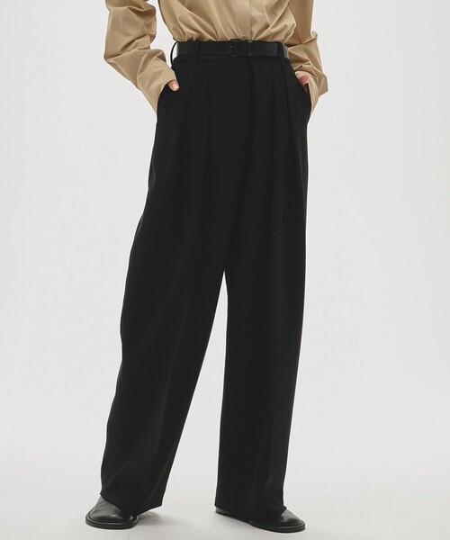 TODAYFUL/トゥデイフル】Bonding Wide Trousers/ボンディングワイド