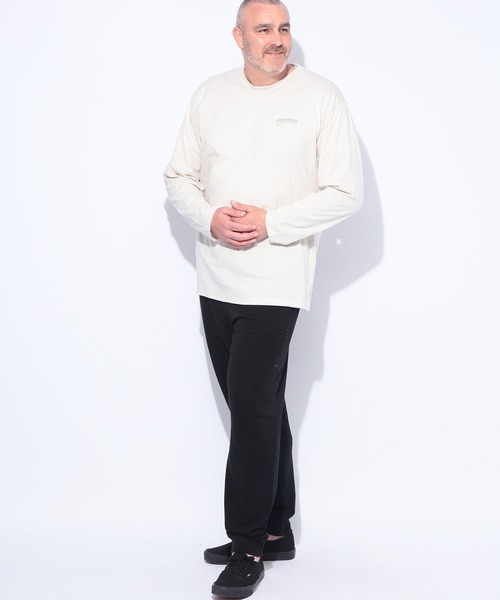 Champion(チャンピオン)の「Champion (チャンピオン) ワンポイントC ロゴ刺繍 ウエストゴム スウェット パンツ(スウェットパンツ・メンズ・グレー/ブラック/ネイビー・4L/5L/3L)」の7枚目の写真