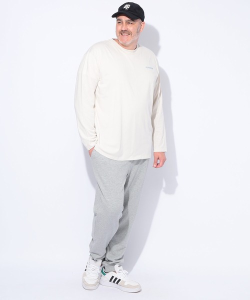 Champion(チャンピオン)の「Champion (チャンピオン) ワンポイントC ロゴ刺繍 ウエストゴム スウェット パンツ(スウェットパンツ・メンズ・グレー/ブラック/ネイビー・4L/5L/3L)」の10枚目の写真