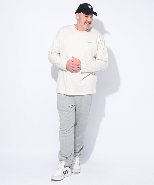 Champion(チャンピオン)の「Champion (チャンピオン) ワンポイントC ロゴ刺繍 ウエストゴム スウェット パンツ(スウェットパンツ・メンズ・グレー/ブラック/ネイビー・4L/5L/3L)」の11枚目の写真