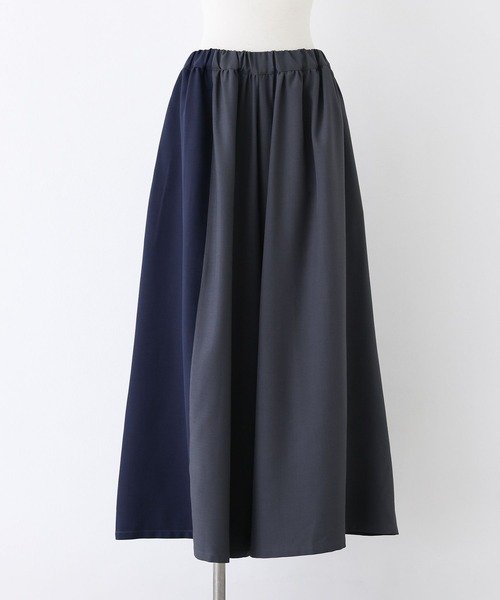 n'OrLABEL(ノアールレーベル)の「配色ワイドパンツ(その他パンツ・レディース・チャコール/ブラック・FREE)」の15枚目の写真