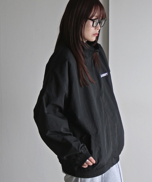 GERRY（ジェリー）の「【GERRY/ジェリー】 切替ナイロンジャケット（ナイロンジャケット・メンズ・ブラック×グリーン/ブラック×ベージュ/ブラック×パープル/ブラック・L/M/XL）」の6枚目の写真