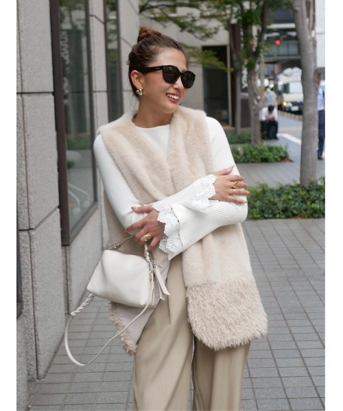 ボアドッキングファーベスト（その他アウター）｜BeBeoD（べベッド）の