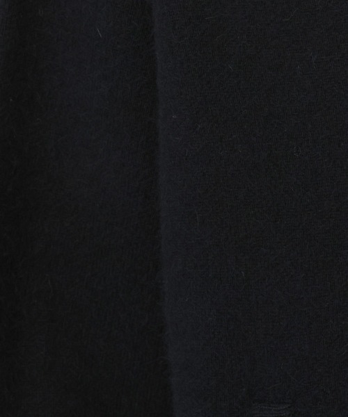 A part by(アパートバイ)の「ラクーンニットブルゾン(ブルゾン・レディース・ベージュ/ライトグレー/ブラック・FREE)」の7枚目の写真