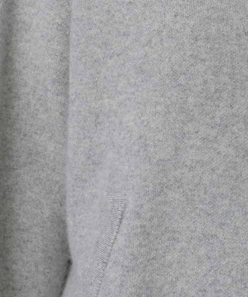 A part by(アパートバイ)の「ラクーンニットブルゾン(ブルゾン・レディース・ベージュ/ライトグレー/ブラック・FREE)」の12枚目の写真