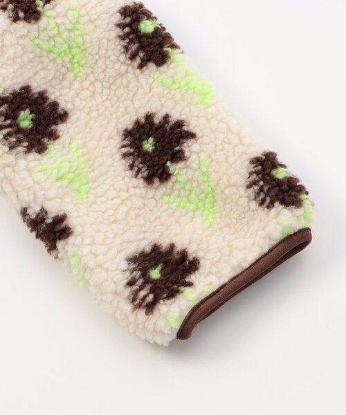 BREEZE（ブリーズ）の「【ジュニア対応】girlsボアジャケット（ブルゾン・キッズ・ブラウン/ピンク・80/90/100/110/120/130/140）」の9枚目の写真