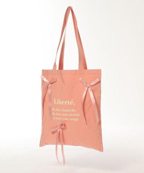 GLOBAL WORK(グローバルワーク)の「リボン付きトートBAG/603700(トートバッグ・キッズ・ミント/ライトパープル/オレンジ/ブラック/ライトブルー・FREE)」の5枚目の写真