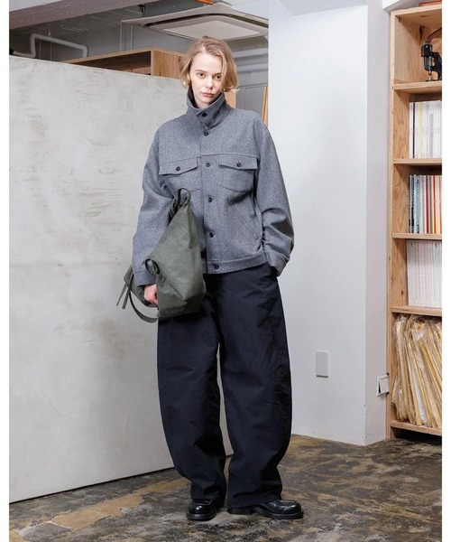 VOAAOV（ヴォアーブ）の「【VOAAOV】 DOUBLE FACE GARMENT DYE Tapered Pants（その他パンツ・メンズ・ネイビー/ブラック/チャコールグレー・0/1/2）」の6枚目の写真