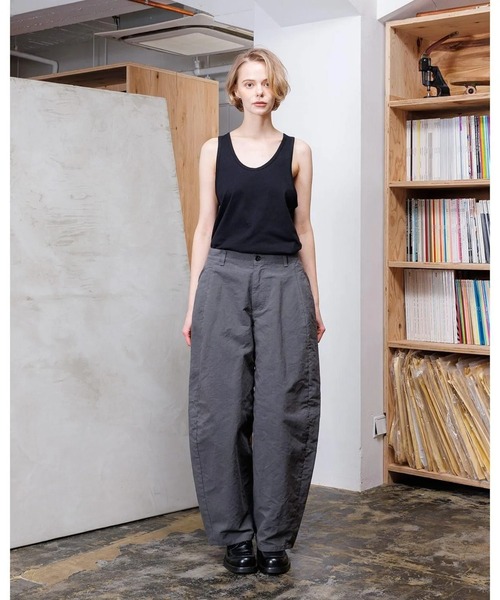 VOAAOV（ヴォアーブ）の「【VOAAOV】 DOUBLE FACE GARMENT DYE Tapered Pants（その他パンツ・メンズ・ネイビー/ブラック/チャコールグレー・0/1/2）」の7枚目の写真