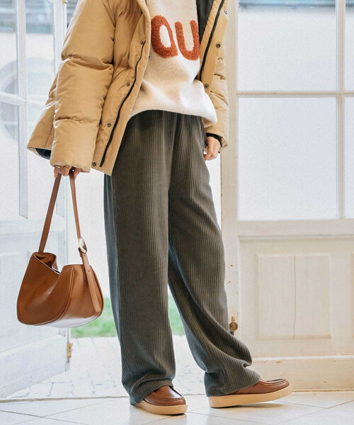 セール】ストレッチ コーデュロイ イージーパンツ（その他パンツ