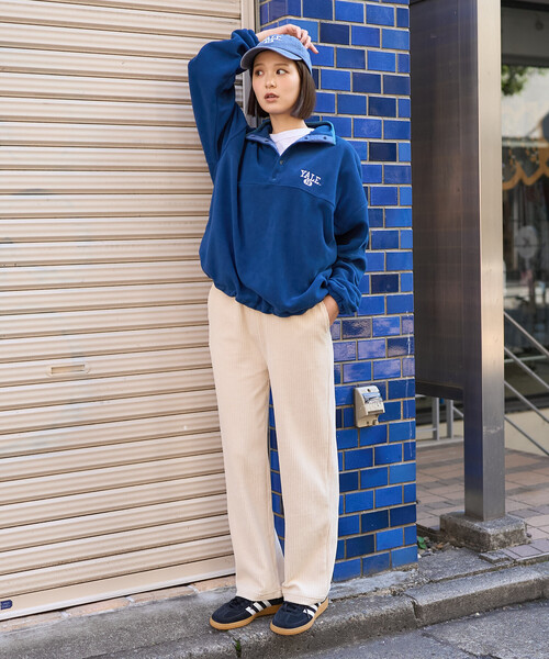 FREAK'S STORE(フリークスストア)の「ストレッチ コーデュロイ イージーパンツ(その他パンツ・レディース・チャコール/ブラウン/オフホワイト/ブルー・SMALL/MEDIUM)」の6枚目の写真