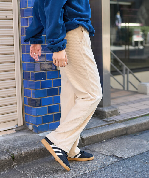 FREAK'S STORE(フリークスストア)の「ストレッチ コーデュロイ イージーパンツ(その他パンツ・レディース・チャコール/ブラウン/オフホワイト/ブルー・SMALL/MEDIUM)」の10枚目の写真