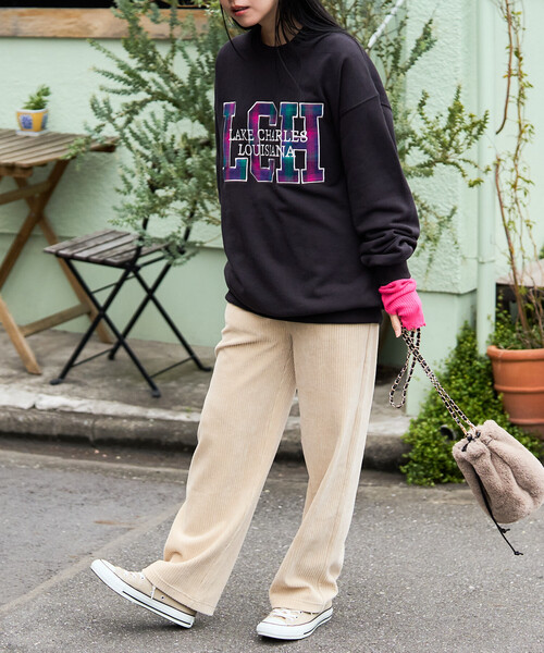 FREAK'S STORE(フリークスストア)の「ストレッチ コーデュロイ イージーパンツ(その他パンツ・レディース・チャコール/ブラウン/オフホワイト/ブルー・SMALL/MEDIUM)」の18枚目の写真