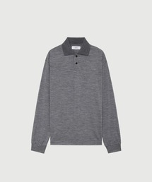 【MARKA/マーカ】TWO BUTTON POLO L/S TEE