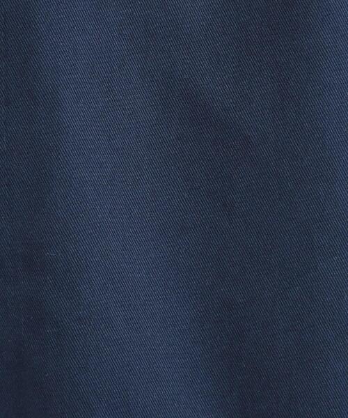 SHOO・LA・RUE（シューラルー）の「【S-LL】オーバーシルエットでこなれ感 襟コール カバーオール（ステンカラーコート・レディース・カーキ/ネイビー・04/03/02/01）」の10枚目の写真