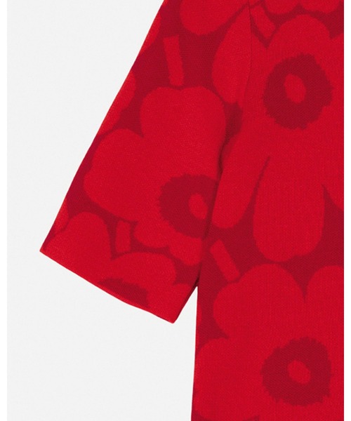 marimekko（マリメッコ）の「Rws Kehys Unikko / pullover（ニット/セーター・レディース・レッド・LARGE/MEDIUM/SMALL/X-SMALL）」の8枚目の写真