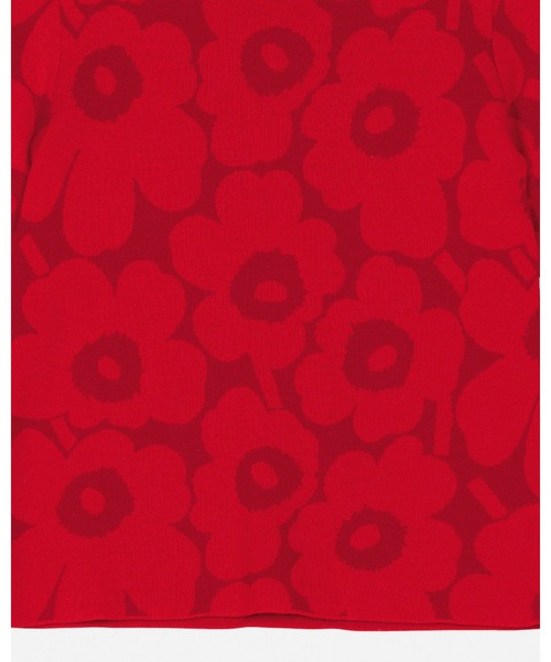 marimekko（マリメッコ）の「Rws Kehys Unikko / pullover（ニット/セーター・レディース・レッド・LARGE/MEDIUM/SMALL/X-SMALL）」の9枚目の写真
