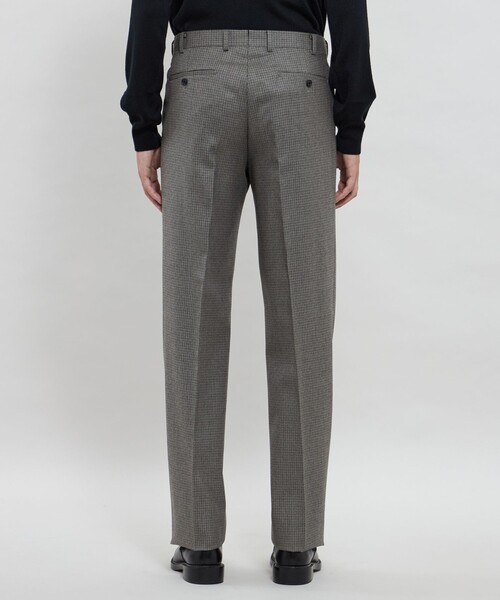 MACKINTOSH LONDON（マッキントッシュ ロンドン）の「【Adjustable Fit】ガンクラブフランネル 1プリーツスラックス（スラックス・メンズ・グレー系その他2・78/82/86/90）」の5枚目の写真