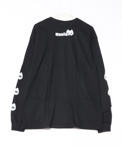 Hauls(ハウルズ)の「ドドーン!BIGロンTEE(Tシャツ/カットソー・レディース・ブラック/サックスブルー/ホワイト/ピンク・FREE)」の22枚目の写真