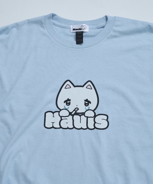 Hauls(ハウルズ)の「ドドーン!BIGロンTEE(Tシャツ/カットソー・レディース・ブラック/サックスブルー/ホワイト/ピンク・FREE)」の15枚目の写真