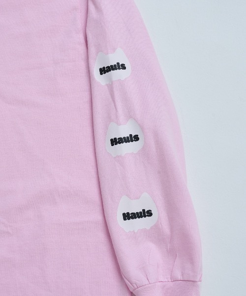 Hauls(ハウルズ)の「ドドーン!BIGロンTEE(Tシャツ/カットソー・レディース・ブラック/サックスブルー/ホワイト/ピンク・FREE)」の20枚目の写真