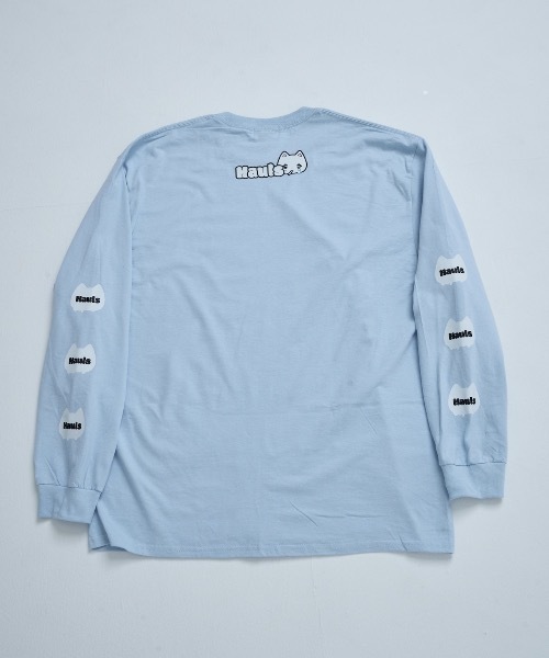 Hauls(ハウルズ)の「ドドーン!BIGロンTEE(Tシャツ/カットソー・レディース・ブラック/サックスブルー/ホワイト/ピンク・FREE)」の17枚目の写真