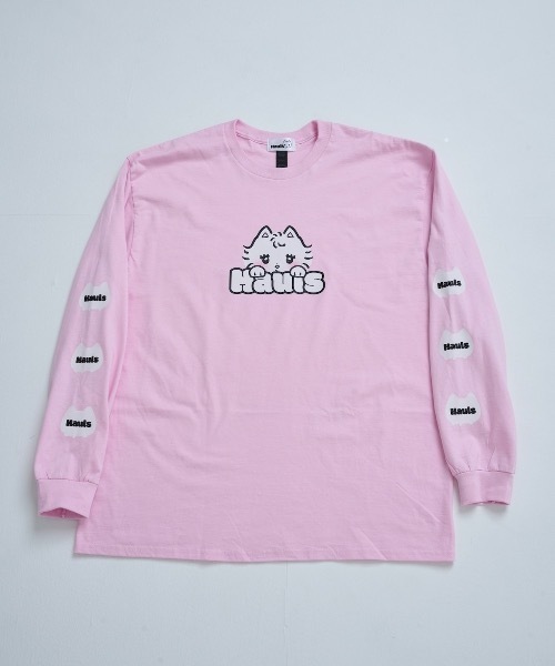Hauls(ハウルズ)の「ドドーン!BIGロンTEE(Tシャツ/カットソー・レディース・ブラック/サックスブルー/ホワイト/ピンク・FREE)」の18枚目の写真