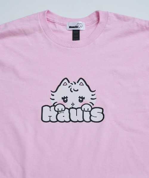 Hauls(ハウルズ)の「ドドーン!BIGロンTEE(Tシャツ/カットソー・レディース・ブラック/サックスブルー/ホワイト/ピンク・FREE)」の19枚目の写真