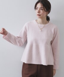 ペプラム」に該当するピンク/桃色系のレディースファッション通販