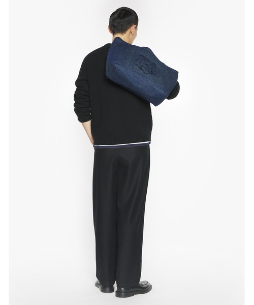 Maison Kitsune（メゾンキツネ）の「DRESSED FOX INTARSIA WOOL JUMPER（ニット/セーター・メンズ・ダークグレー/ブラック・XS/S/M/L/XL）」の6枚目の写真