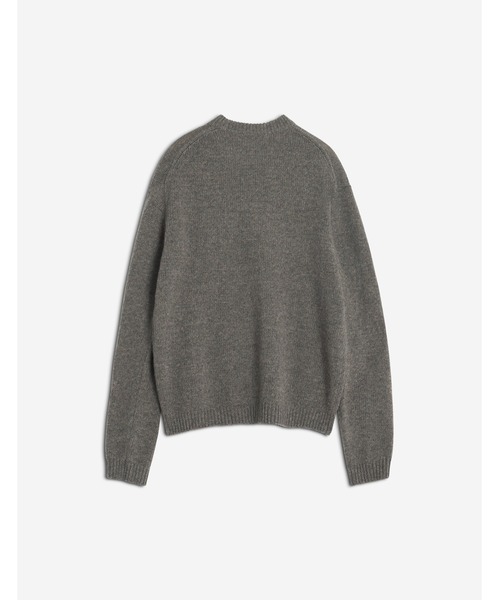 Maison Kitsune（メゾンキツネ）の「DRESSED FOX INTARSIA WOOL JUMPER（ニット/セーター・メンズ・ダークグレー/ブラック・XS/S/M/L/XL）」の10枚目の写真