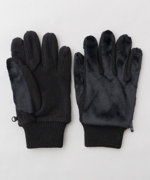 Champion(チャンピオン)の「5本指 シールボア グローブ 手袋 ダイレクトタッチ仕様(手袋・メンズ・チャコール/ブラック・FREE)」の15枚目の写真