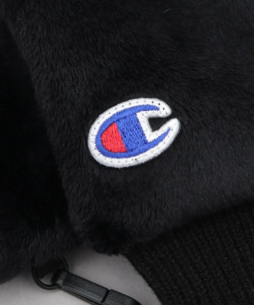 Champion(チャンピオン)の「5本指 シールボア グローブ 手袋 ダイレクトタッチ仕様(手袋・メンズ・チャコール/ブラック・FREE)」の7枚目の写真