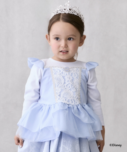 petit main（プティマイン）の「【Disney】なりきりチュニック（チュニック・キッズ・ライトブルー/サックスブルー/イエロー/ブルー/ラベンダー・120cm/90cm/110cm/100cm/130cm/80ｃｍ）」の2枚目の写真