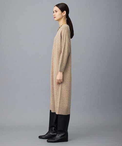 ウールハイゲージニット ワンピース（ワンピース）｜自由区（ジユウク