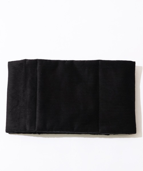 UNIVERSAL OVERALL(ユニバーサルオーバーオール)の「【UNIVERSAL OVERALL/ユニバーサルオーバーオール】コーデュロイ中綿 ボタンネックウォーマー(ネックウォーマー/スヌード・メンズ・ブラウン/ブラック・FREE)」の6枚目の写真