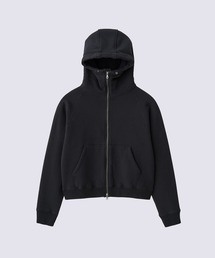 【JUHA/ユハ】CROPPED BRUSHED HOODIE