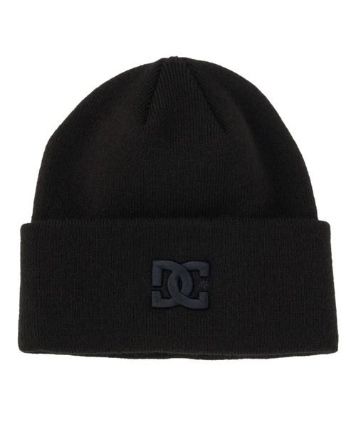 DC SHOES（ディーシーシューズ）の「25 KD STAR EMB WATCH/DCキッズニットキャップ・ビーニー（ニットキャップ/ビーニー・キッズ・ブラック×ホワイト/ブラック×ブラック・FREE）」の2枚目の写真