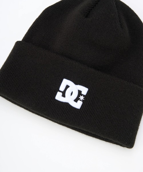DC SHOES（ディーシーシューズ）の「25 KD STAR EMB WATCH/DCキッズニットキャップ・ビーニー（ニットキャップ/ビーニー・キッズ・ブラック×ホワイト/ブラック×ブラック・FREE）」の4枚目の写真