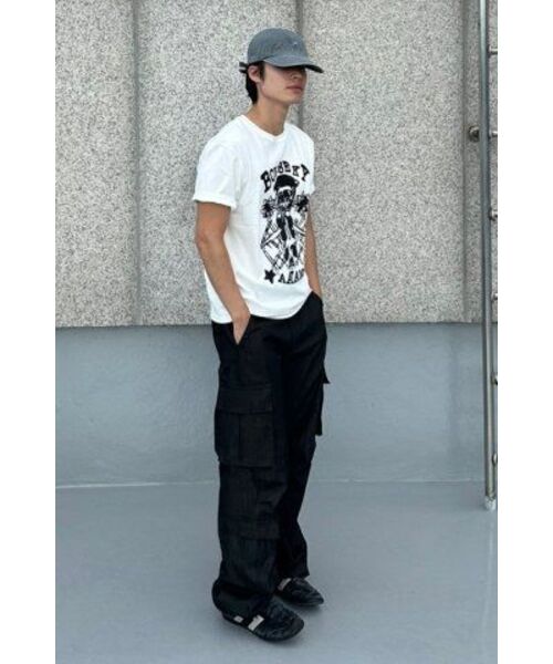 AAKAM(アーカム)の「Textured Side Pocket Cargo Pants (Black)(その他パンツ・レディース・その他・1/2)」の3枚目の写真