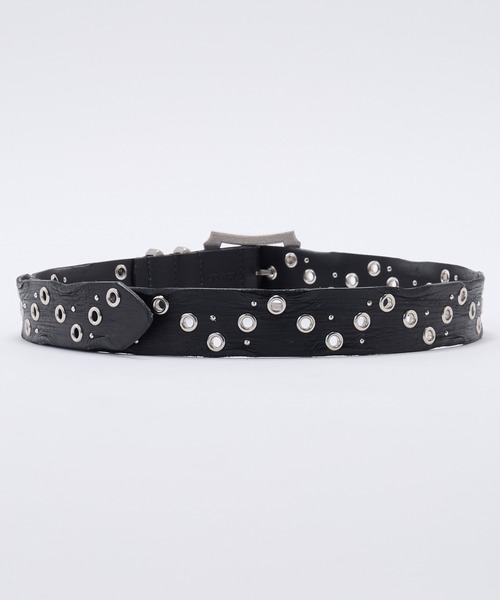 小物 jentlouis Leather Studded Belt Free size 小物 jentlouis Leather Studded Belt Free size 小物 jentlouis