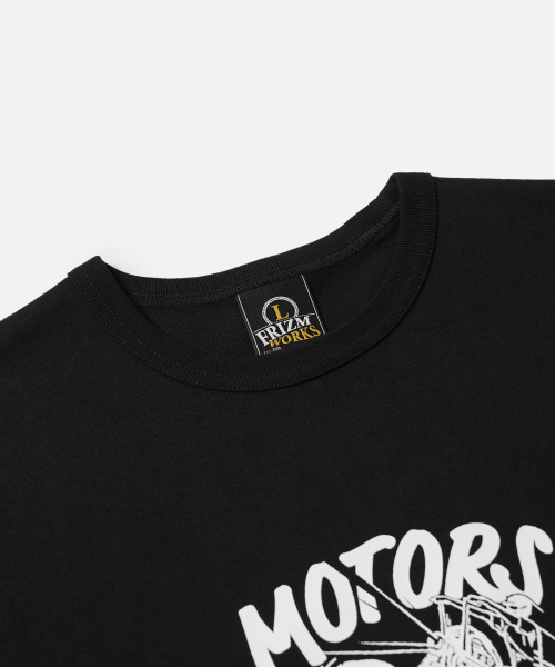 FRIZMWORKS(フリズムワークス)の「MOTORS SPEEDWAY LONG SLEEVE TEE _ BLACK(Tシャツ/カットソー・メンズ・その他・LARGE/MEDIUM)」の3枚目の写真