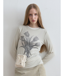 Kijun(LW)Corduroy Mini Bag Cream(bZW[obO)