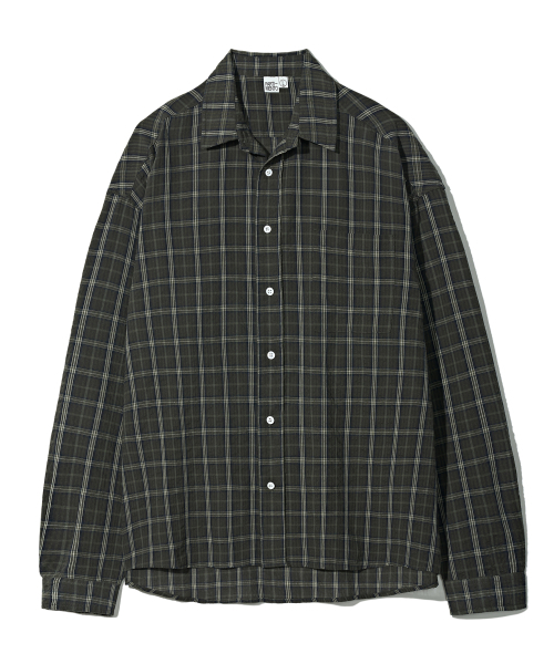 PARTIMENTO(パルティメント)の「キャメロンタータンチェックシャツチャコール(シャツ/ブラウス・メンズ・その他・LARGE/MEDIUM)」の1枚目の写真