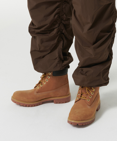 MUSINSA STANDARD（ムシンサスタンダード）の「ナイロンワイドシェリングカーゴパンツ[バロックブラウン]（その他パンツ・メンズ・その他・26/28/30/32/34/36/38/40/42）」の10枚目の写真
