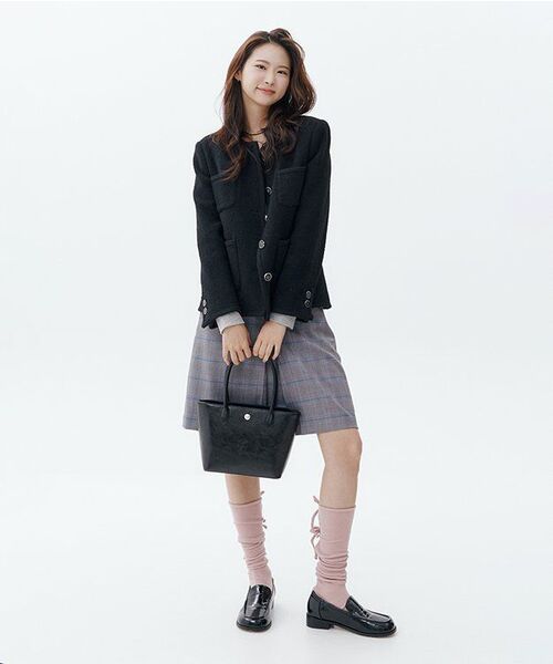 TTUDEMENT(トュードメント)の「SQUARE LONG SLEEVE TOP GREY(Tシャツ/カットソー・レディース・その他・FREE)」の11枚目の写真