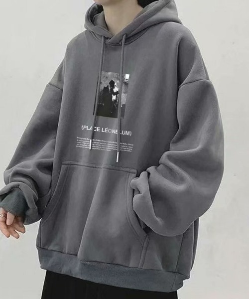 REBALANCE(リバランス)の「オーバーサイズ フード付きスウェット(スウェット・メンズ・B/E/D/C/A・MEDIUM/X-LARGE/LARGE)」の4枚目の写真